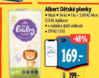 Pleny dětské Albert