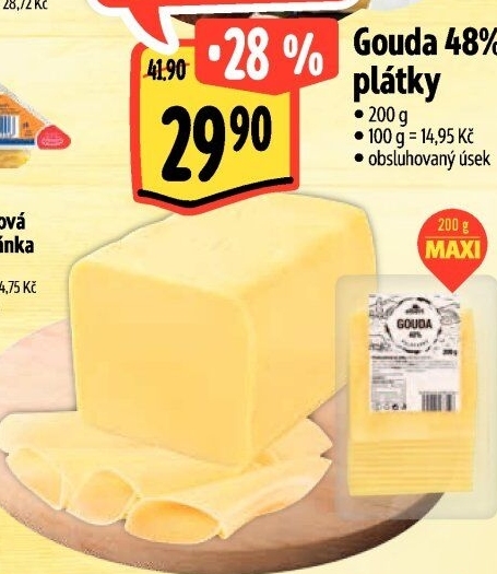 Sýr Gouda 48% Albert