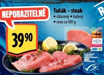 Tuňák steak Albert