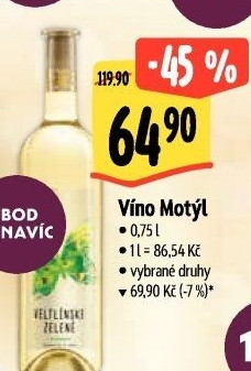 Vína Motýl Víno Mikulov