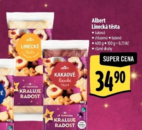 Albert Linecké těsta