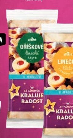 Albert Oříškové linecké těsto