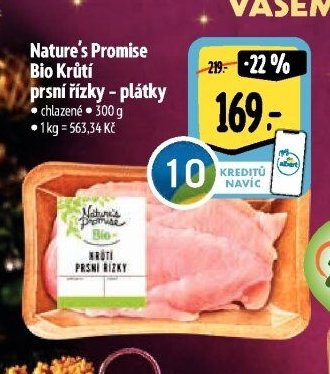 Nature's Promise Bio Krůtí prsní řízky