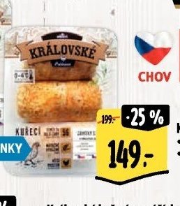 Královské kuřecí závitky