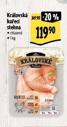 Královská kuřecí stehna