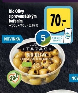 Bio Olivy s provensálským kořením