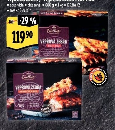 Vepřová žebra / Vepřová žebra PIRI-PIRI