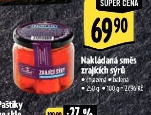 Nakládaná směs zrajících sýrů
