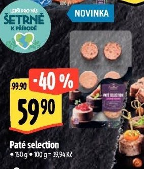 Paté selection