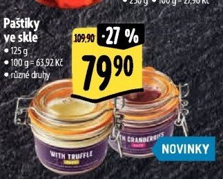 Paštiky ve skle