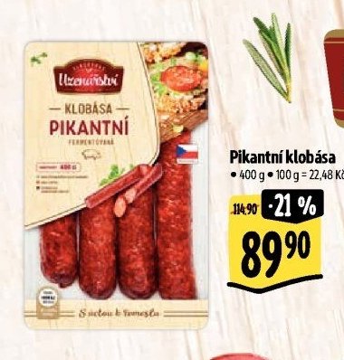 Pikantní klobása