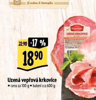 Uzená vepřová krkovice