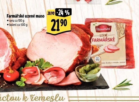 Farmářské uzené maso