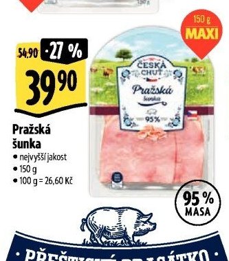 Pražská šunka 150 g