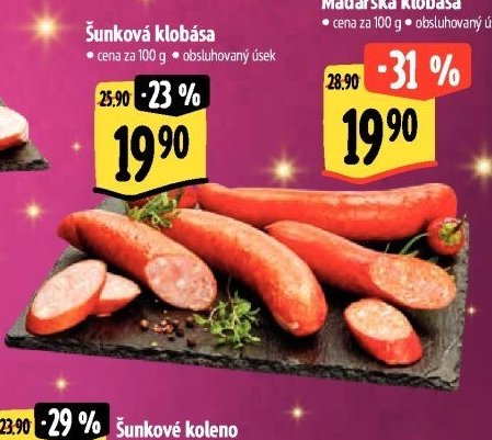 Šunková klobása