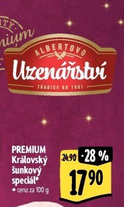 PREMIUM Královský šunkový speciál