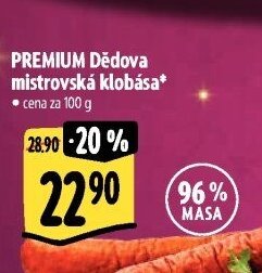 PREMIUM Dědova mistrovská klobása