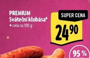 PREMIUM Sváteční klobása