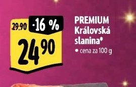 PREMIUM Královská slanina