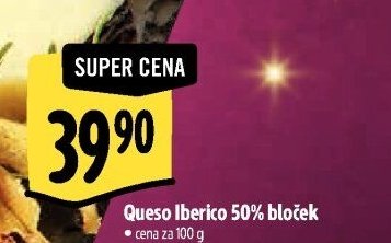 Queso Iberico 50% bloček