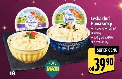 Česká chuť Pomazánky