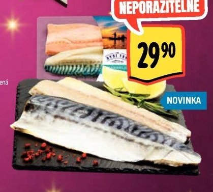 Makrela - filet s kůží