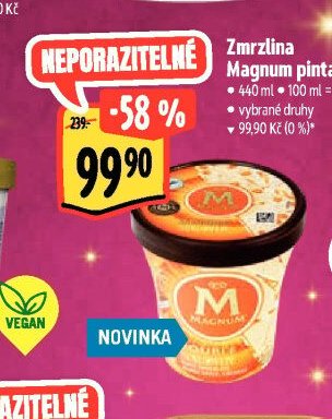 Zmrzlina Magnum pinta