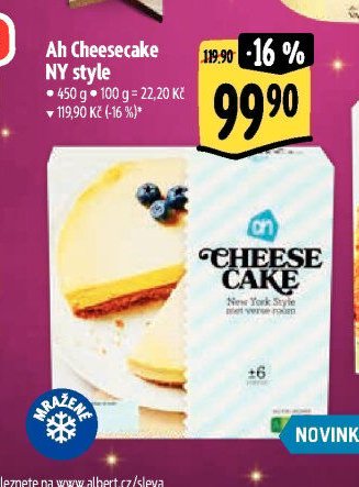 Ah Cheesecake NY style