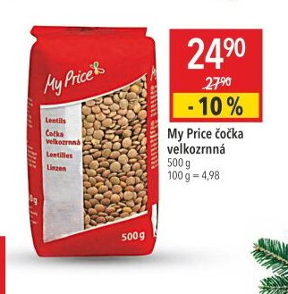 My Price čočka velkozrnná