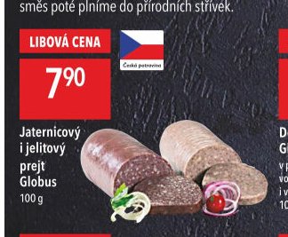Jaternicový i jelitový prejt Globus
