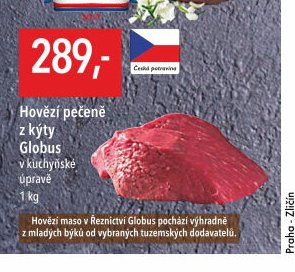 Hovězí pečeně z kýty Globus