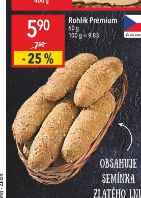 Rohlík Prémium