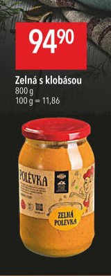 Zelná s klobásou