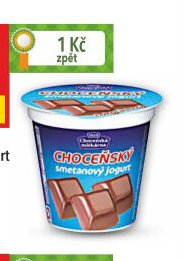 Choceňský smetanový jogurt