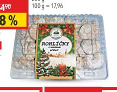 Rohlíčky s vanilkovou příchutí