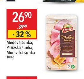 Medová šunka, Pařížská šunka, Moravská šunka