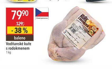Vodňanské kuře s rodokmenem