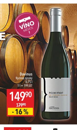 Davinus Ryzlink rýnský