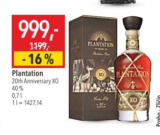 Plantation 20th Anniversary XO