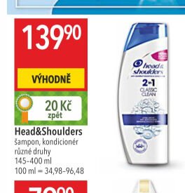 Head&Shoulders šampon, kondicionér