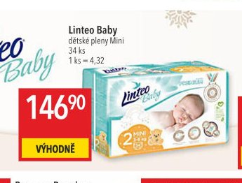 Linteo Baby dětské pleny Mini