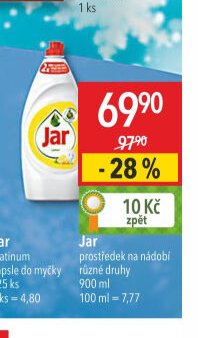 Jar prostředek na nádobí