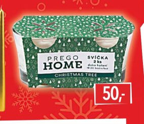 PREGO HOME svíčka 2 ks