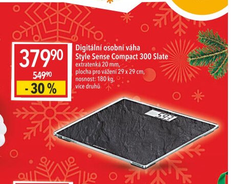 Digitální osobní váha Style Sense Compact 300 Slate