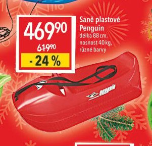 Saně plastové Penguin