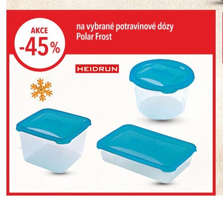 Potravinové dózy Polar Frost