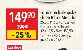 Forma na biskupský chléb Black Metallic a ostatní formy