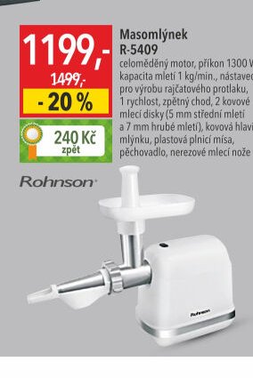 Masomlýnek ROHNSON R-5409