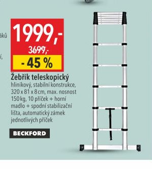 Žebřík teleskopický