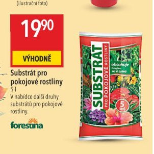 Substrát pro pokojové rostliny